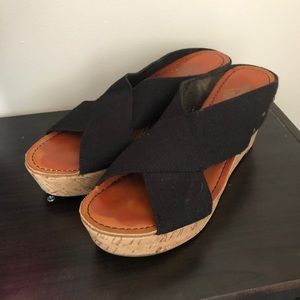 Crown Vintage platform slides